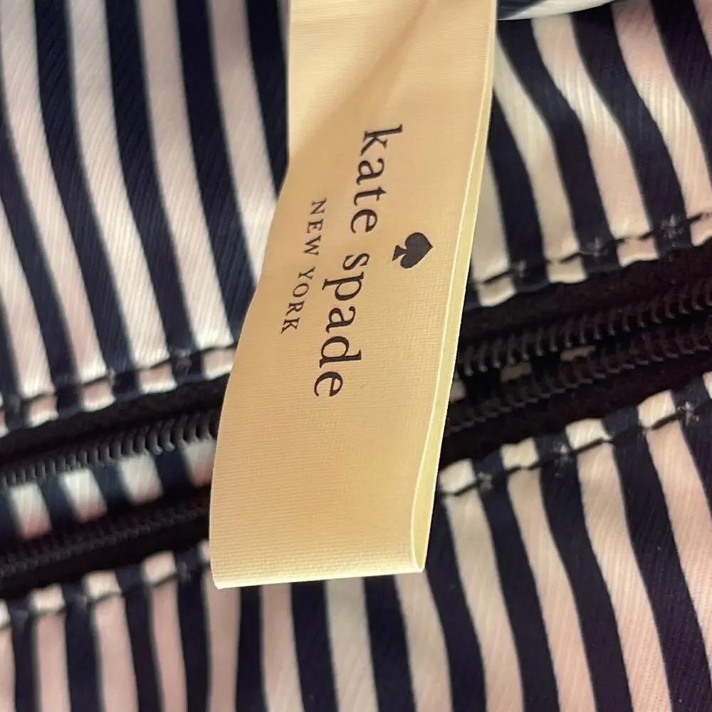 Kate Spade Lincoln Square Garret Leather Colorblock Chain Shoulder Handbag OS
